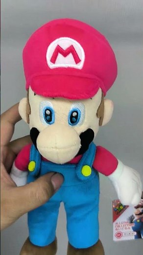 unboxing Super Mario Bros. All-Star Collection Nintendo Plush 10-inch Mario Stuffed