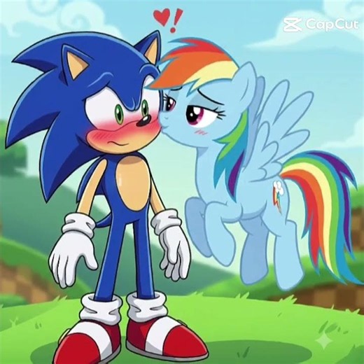 Sonic 💙💚🦔 x Rainbow Dash 🌈 edit by SonicDash Edits. Rainbow Dash 🌈 x Sonic 💙💚🦔 edit.