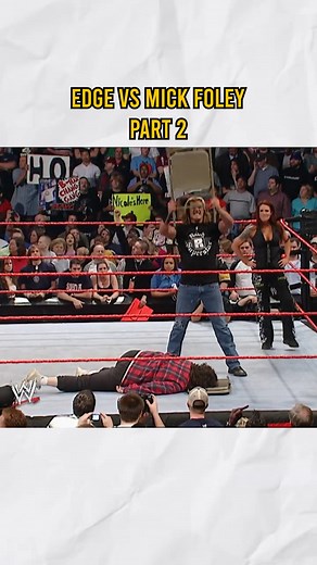 Edge vs Mick Foley Part 2 in WWE . . . . . #WWE | Tomar Sahab WWE New