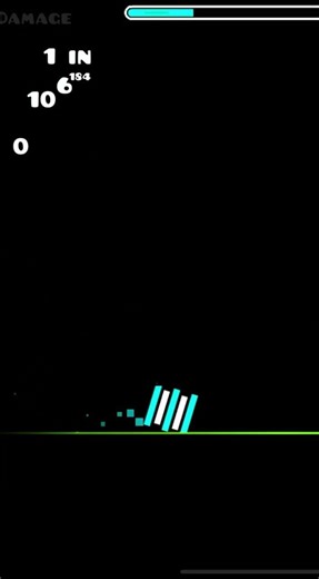 Each frame is a 1/1,000,000 chance of surviving (chomp luck monster)