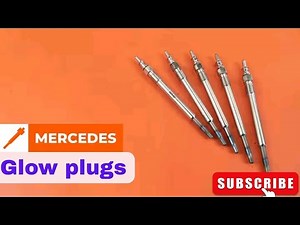 how to change mercedes diesel glow plugs| bad glow plugs replacement on a mercedes