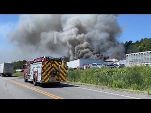 *On Scene* Whitehall Fire, Multi-Alarm Commercial Structure Fire, 6-15-2024