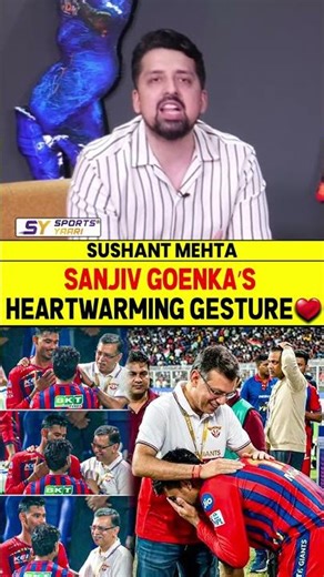SANJEEV GOENKA’S HEARTWARMING GESTURE ❤️#sanjivgoenka #ipl2026 #lsg #mukul