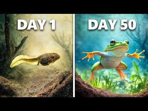 Creating Frogs from Tadpoles in 50 Days | National Geographic Kids