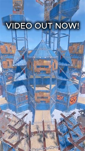 New Meta Eggshell Base Design (VIDEO OUT NOW) #rust #rustbase #rustgame #rustbasedesign #rustconsole