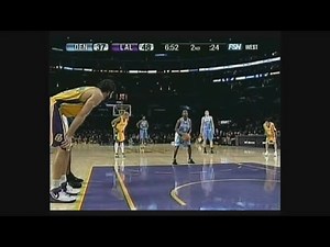 Earl Boykins 24 Points 3 Ast @ Lakers, 2006-07.