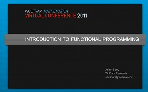 面向函数式编程简介——基于Mathematica