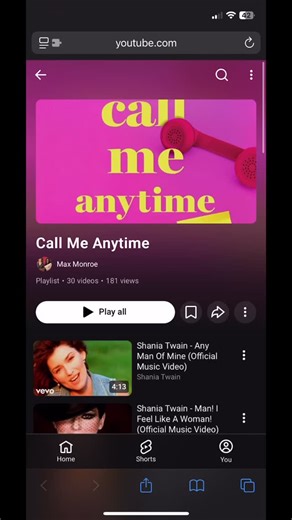 Tequila | Book Reviewer & ARC Reader on Instagram: "Who doesn’t love a good playlist to go with your book!! So many good songs to go with Call me anytime by @authormaxmonroe Find the link in my bio for quicker access to the playlist!! #CMACountdown #CallMeAnytime #MaxMonroe"