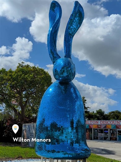 6.8K views · 55 reactions | City of Wilton Manors is putting art on the map with its Sculpture Walk. ️ :2435 N Dixie Highway, Wilton Manors, Florida 33305 | Visit Lauderdale | Facebook