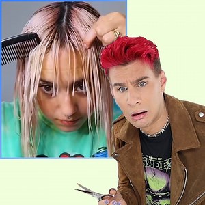 9.2M views · 33K reactions | I Attempt To Follow A Shag Haircut Tutorial! | Brad Mondo | Facebook