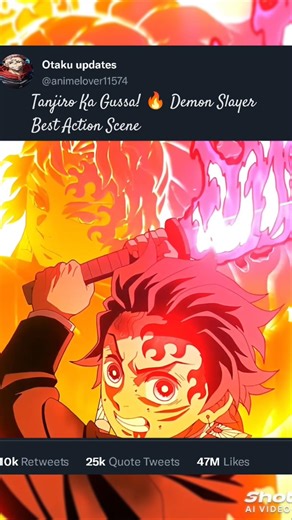 Tanjiro Ka Gussa! 🔥 Demon Slayer Best Action Scene