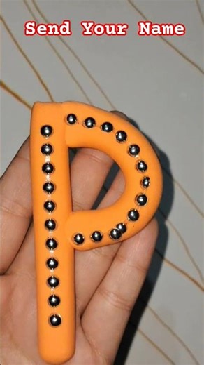 Alphabet Clay craftclay art ideas, clay art, clay art craft ideas, easy clay art😄 art craft#shorts