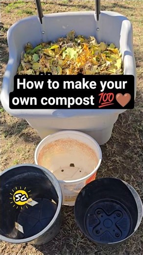How to Make your own Compost! 🤎#compost #gardeningtips