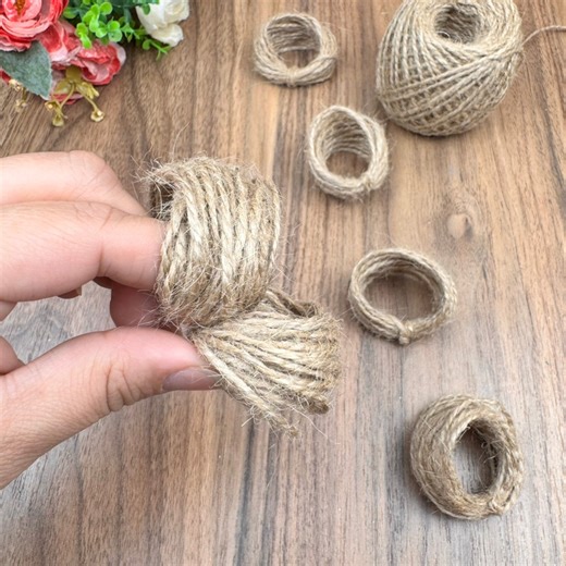 260K views · 708 reactions | Great Decoration Idea with Jute Rope  | Knitting Hobby | Facebook