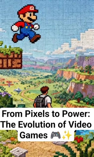 From Pixels to Power: The Evolution of Video Games 🎮✨
