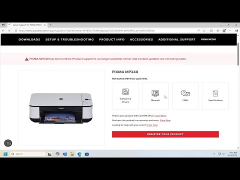 How To Install and Setup Canon PIXMA MP240 [Guide]