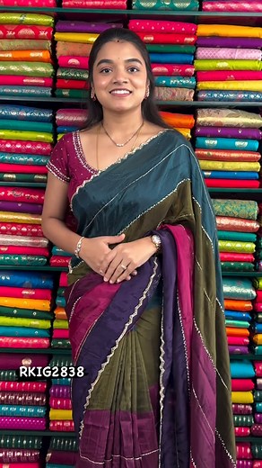 68K views · 936 reactions | Pure Georgette Cutdana Work Multi Colour...