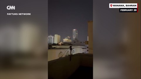 High-rise residential building struck by Iranian drone in Bahrain