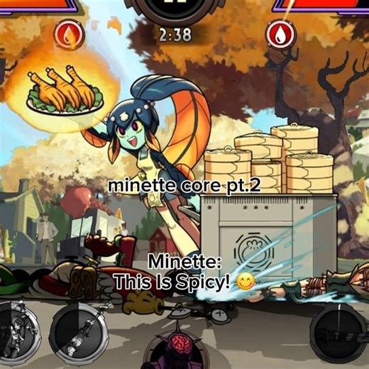 minette core in skullgirls mobile pt.2 #minette #skullgirls