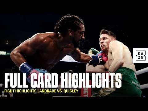 FULL CARD HIGHLIGHTS | Demetrius Andrade vs. Jason Quigley
