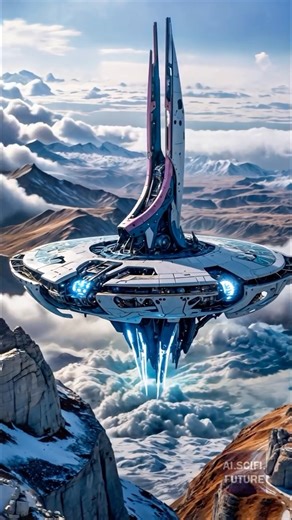 sci-fi explorer on Instagram: "Across Alien Skies by @ai.scifi.future #scifiworld #starships #alienworld #scifiarchitecture #alienlandscape #futuristicarchitecture #futuretech"