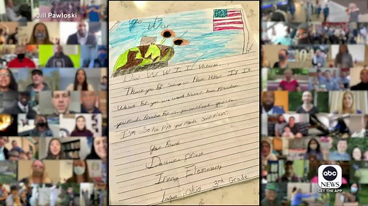 AMERICA STRONG: This special hero just gave the surprise of a lifetime to a World War II veteran, making his decade-long dream come true. Will Ganss has the story. | World News Now