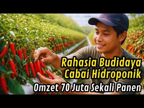 Terbukti‼️ Cabe Rawit Hidroponik Outdoor Lebih Ganas dari Sawah !