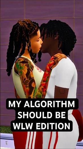 Sims 4 Black Women LGBTQ Story | WLW Love Story Gameplay | Pride Month | Kissing Mod #sims4 #sims4cc