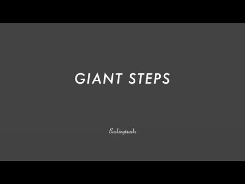 GIANT STEPS chord progression - Jazz Backing Track Play Along