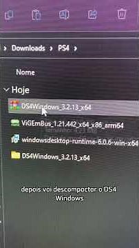 Como configurar o controle de PS4 no PC! 2023 #controleps4 #pc #gamespc #pcgamer #gamesdepc