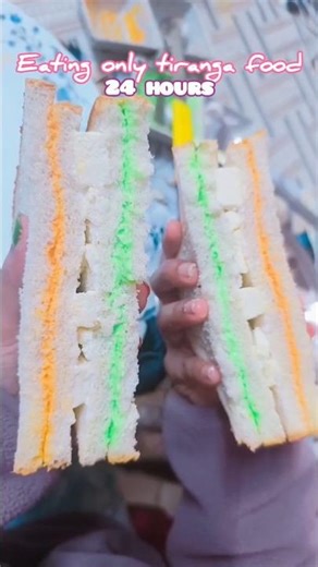 24 HR Eating Only Tiranga Food 🇮🇳