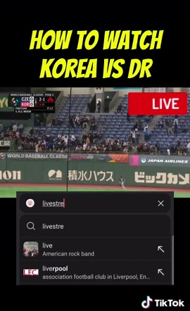 🚨 South Korea vs Dominican Republic is LIVE right now and it's ELECTRIC! ⚾🇰🇷🇩🇴 Don't miss a single pitch — watch the full game LIVE on our site! Link in bio 👆 #KoreaDominican #TeamKorea #DominicanRepublic #BaseballLive #WBC2026 #WorldBaseballClassic #Baseball #BaseballTonight #WatchBaseball #BaseballFans #LiveBaseball #WBCBaseball #InternationalBaseball #KoreanBaseball #FYP #ForYou #WatchLive #StreamingNow #LinkInBio