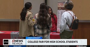 High School students and their families were able to attend a college fair