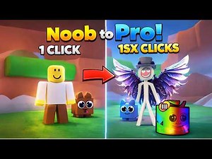 Getting The Most Clicks in Clicking Simulator Ultimate Roblox!