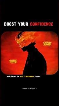 3 Powerful Techniques To Boost Your Confidence#confidence #psychology