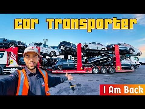 How a Car Transporter Works | Step-by-Step Loading Process