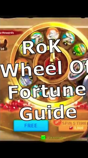 GET THE BEST VALUE! Rise Of Kingdoms Wheel Of Fortune Guide - RoK Wheel Of Fortune - RoK F2P Guide