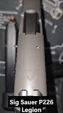 Sig P226 Legion - Variation on a Classic!