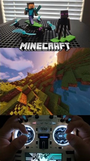 💎 Minecraft FPV ::: Acro Exploration #minecraft #games #streamer