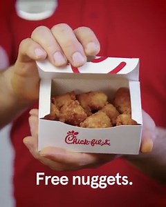 2.1K reactions · 859 shares | Dip-dip-hooray for free 8-count Chick-fil-A Nuggets! Sign in or create an account on the Chick-fil-A App from 1/13-1/31 and receive an offer for a free 8-count nugget entree. Redeem at a participating Chick-fil-A by 1/31. Subject to availability. Limit one per person, per account. See details in App. | Chick-fil-A | Facebook