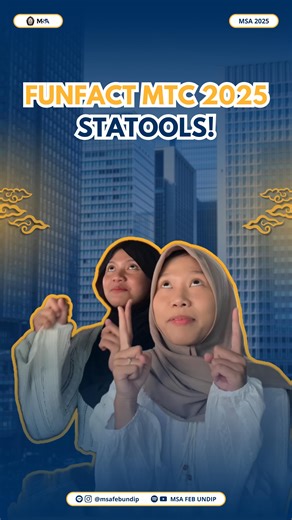 MSA FEB Undip on Instagram: "[FUNFACT STATOOLS 2025] Hello, Fellas! Did you know? Many students struggle in their final project not because of the idea, but because of data processing! That’s where statistical software becomes your ultimate lifesaver. From SPSS for simple data testing, Stata widely used by international researchers, PLS for structural analysis, to AMOS for modeling — these tools can be your best allies. STATOOLS 2025 is here to guide you, making your research journey smoother an