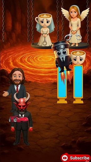 Jésus devrait-il sauver l'ange 😇😱#jesus #biblequiz