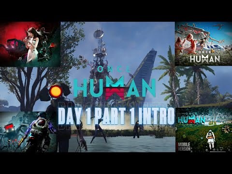 Once Human Gameplay | Mera First Survival Experience | Survival Game” Part 1 #oncehuman #pokemon