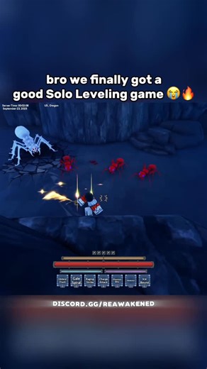 ChrisX on Instagram: "Reawakened .gg/reawakened | new combat solo leveling game #sololeveling #roblox #combat #robloxfyp #newrobloxgame #robloxedits #reels #instagramreels #explore #explorepage"