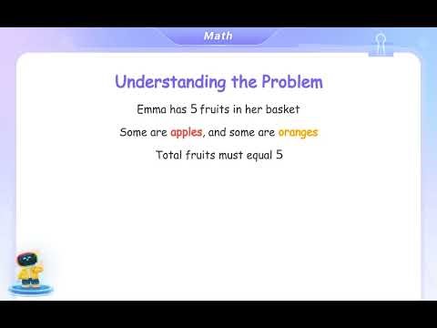 Free Video Lesson: Compose and Decompose Numbers to 5 - (Grade K)