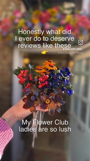 “Elite flower club”!? 🤯 Constant love, kindness and support from the community that I wake up every day grateful for. 🥰 Big shout out to my flower club chaps too of course, looking at you @markparfaitjr 😁, these reviews just happened to be all ladies!