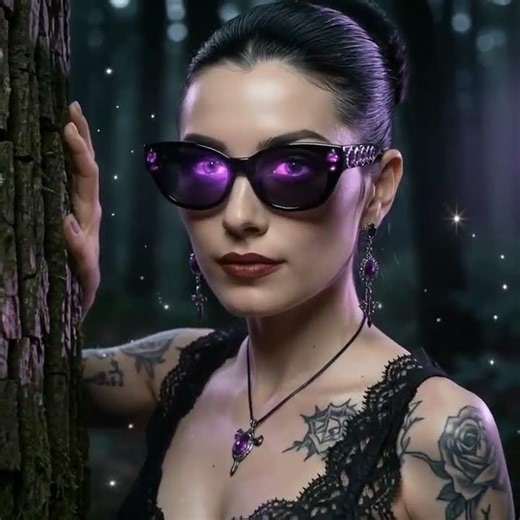 Vampire with Glowing Eyes | Ai Short | Animated AI cool Visual