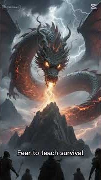 “The beginning of the Dragons “🐉 #Dragons#DragonOrigin#Mythology#FantasyStory #EpicStory#ShortStory