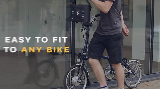 Is your Brompton missing something? Try upgrading with the Swytch eBike kit. It's easy to install and gives you electric power for up to 50 miles range! | Swytch Bike