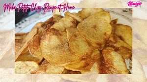 Delicious Crispy Potato Chips at Home Easy Recipe